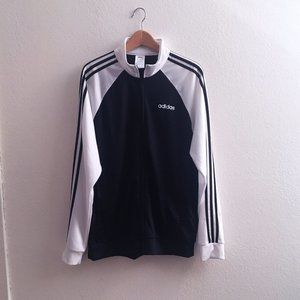 - SOLD - NWOT - Adidas Essential 3 Stripe Jacket